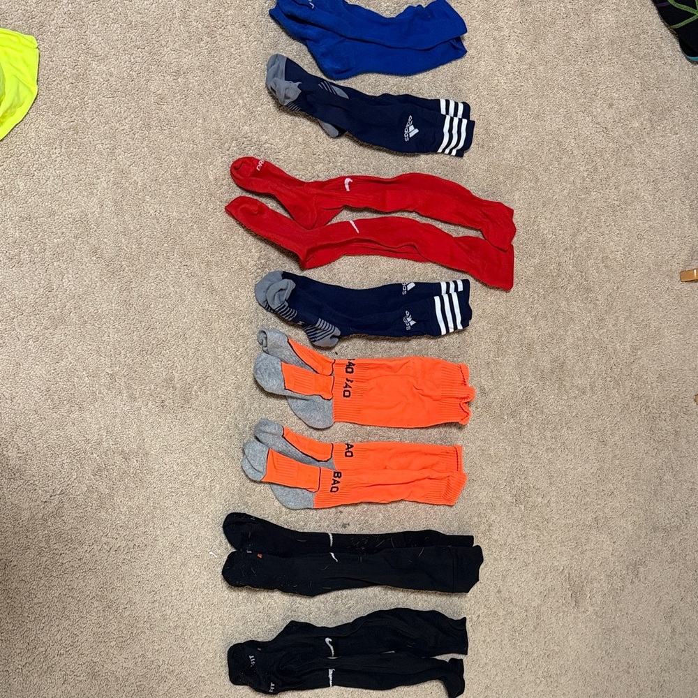 Colorful Athletic Socks Set